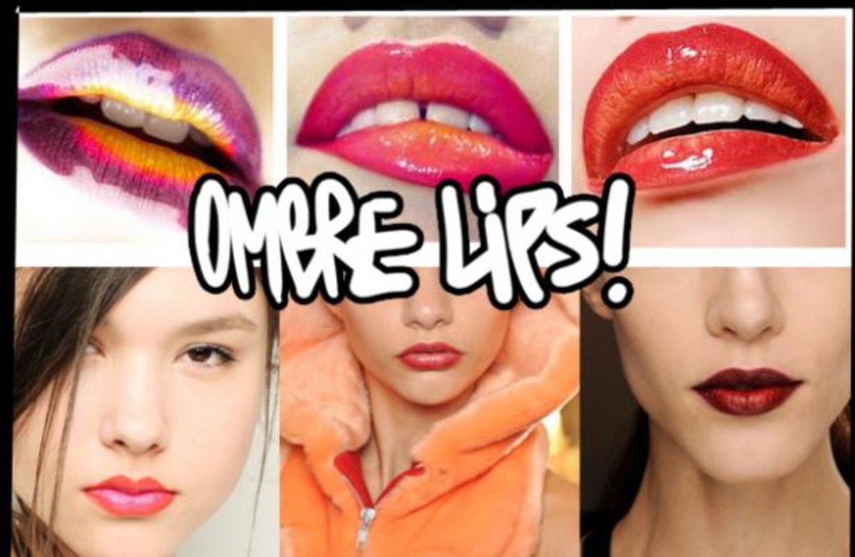 Είναι τάση τώρα! Πώς να κάνεις τα χείλη σου ombre!