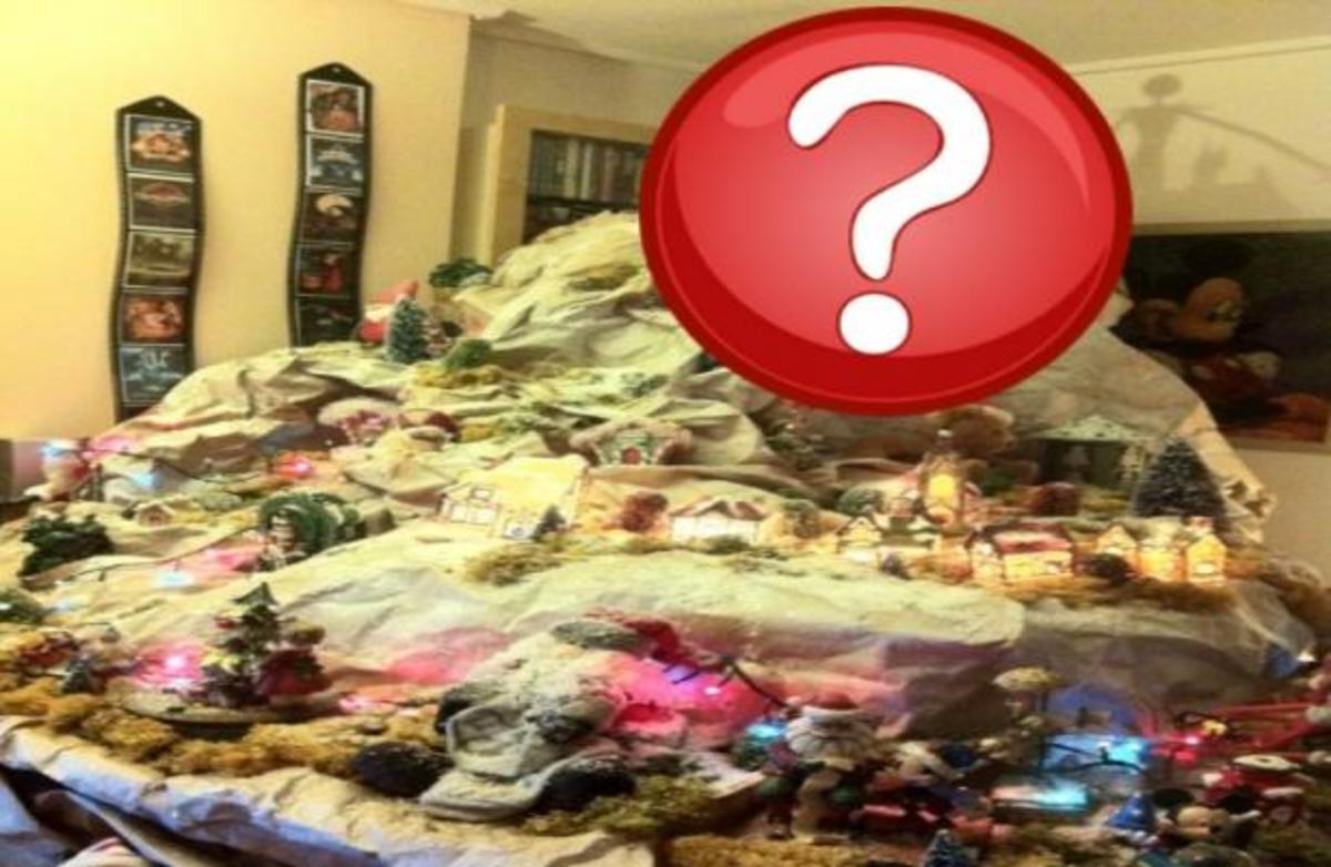 Πασίγνωστος ηθοποιός έφτιαξε μέσα στο σπίτι του Χριστουγεννιάτικο χωριό