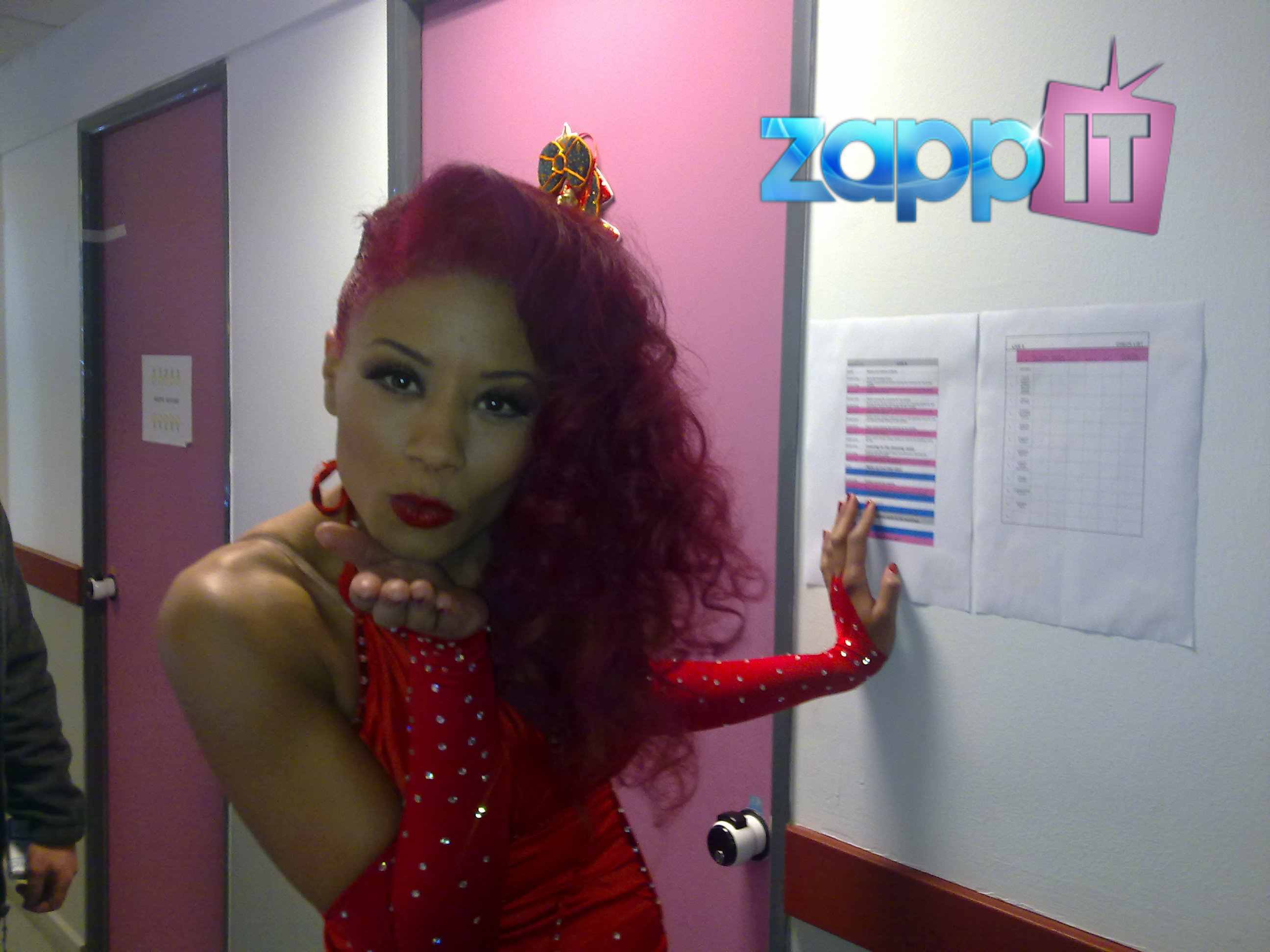 To zappIT στα παρασκήνια του “Dancing on ice”