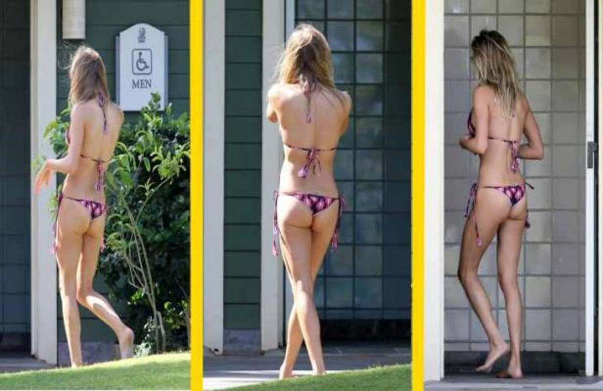 Ποιά διάσημη μπήκε σε ανδρικές τουαλέτες;