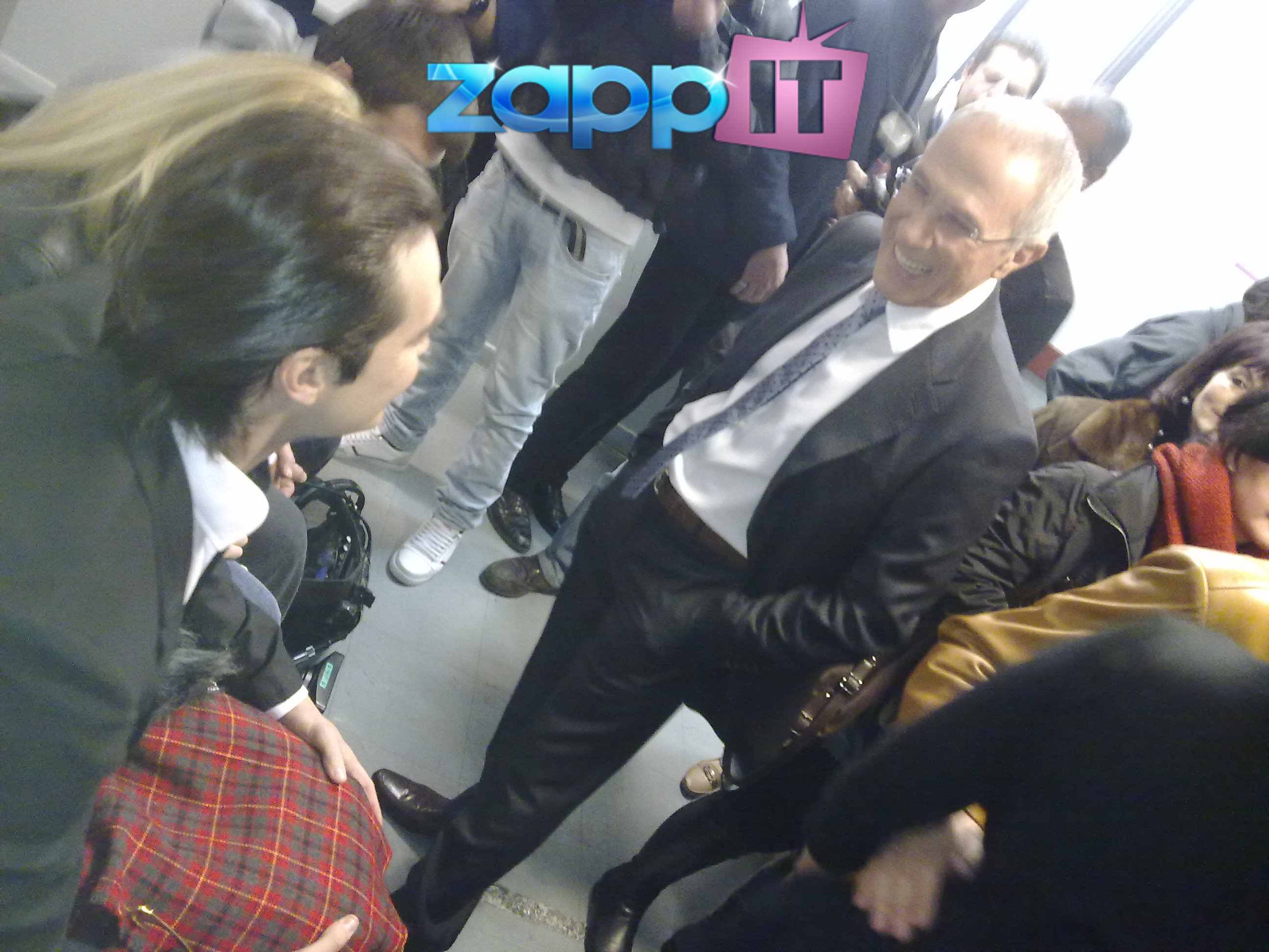 Το zappIT στα παρασκήνια του “Dancing on ice”