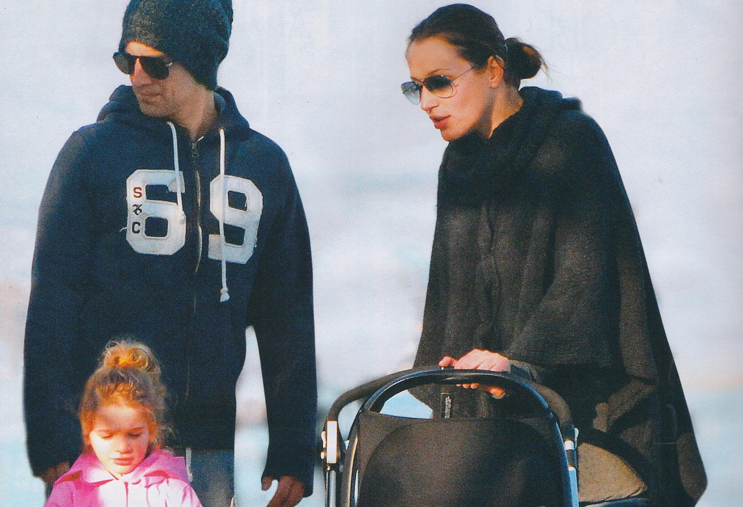 Η πρώτη δημόσια εμφάνιση του Ρουβά junior!