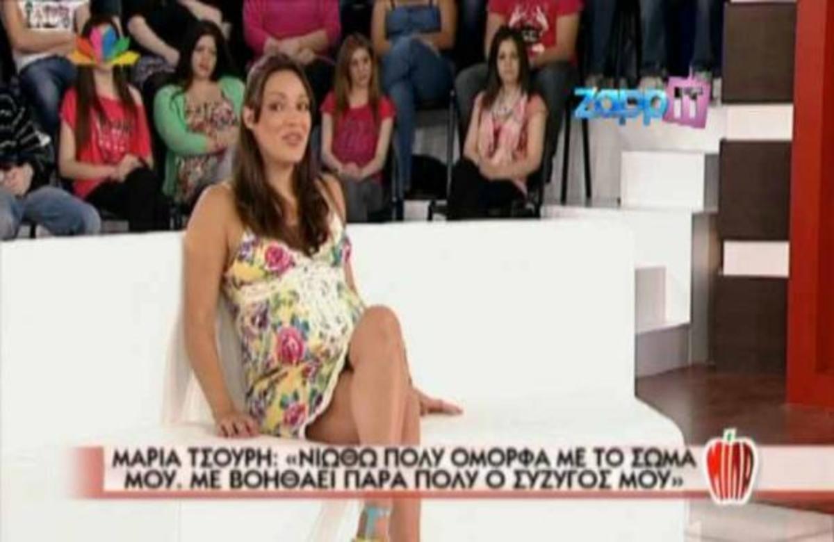 H Μαρία Τσουρή ΜΙΛΑ στην Τατιάνα για την εγκυμοσύνη της