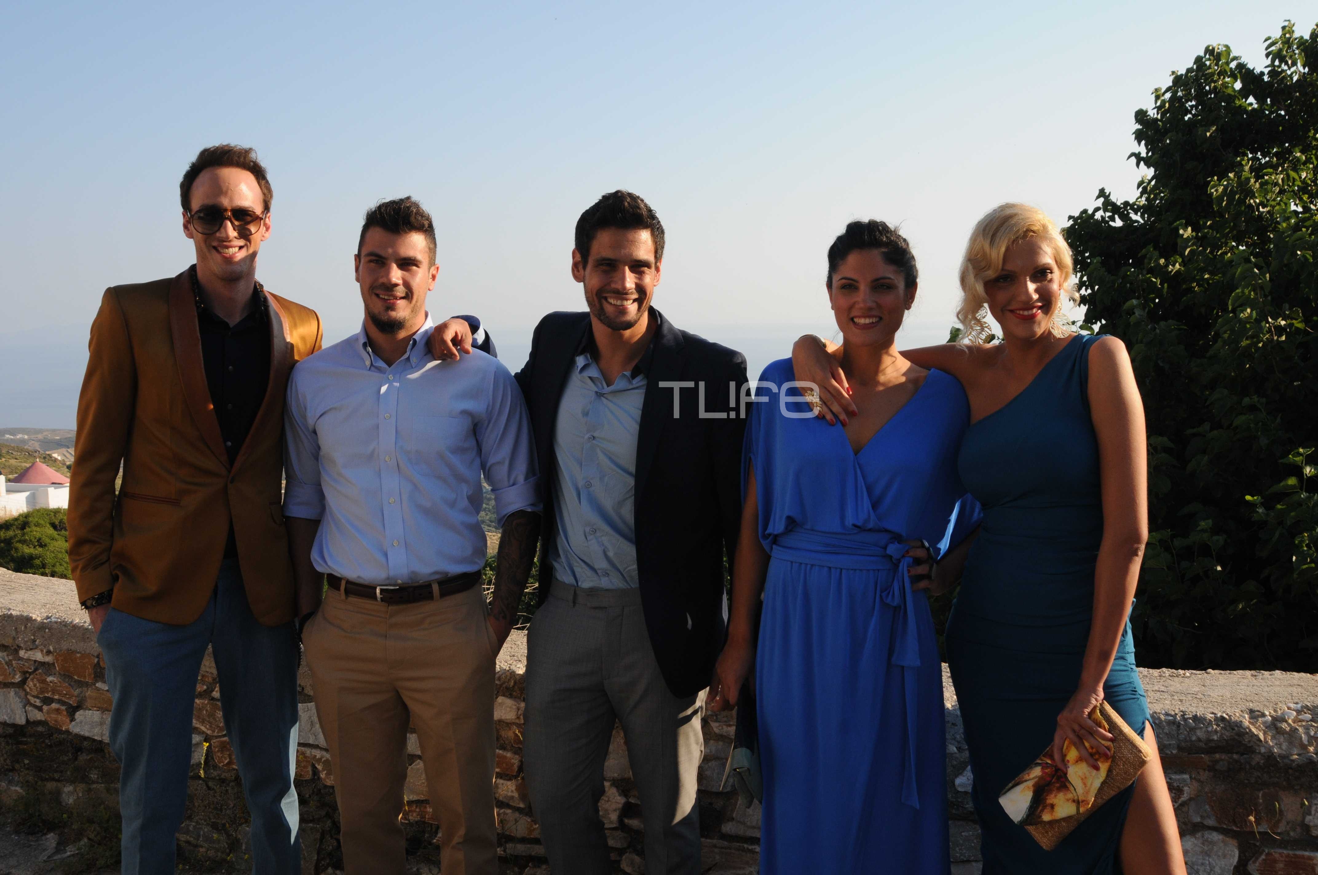 Βαφτίστηκε ο Λιάγκας junior και… η Τήνος γέμισε με τηλεαστέρες