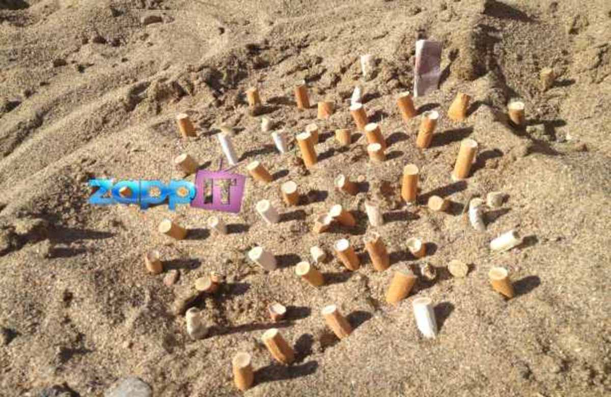 Πασίγνωστη παρουσιάστρια άφησε τα μπάνια και καθάρισε την παραλία!