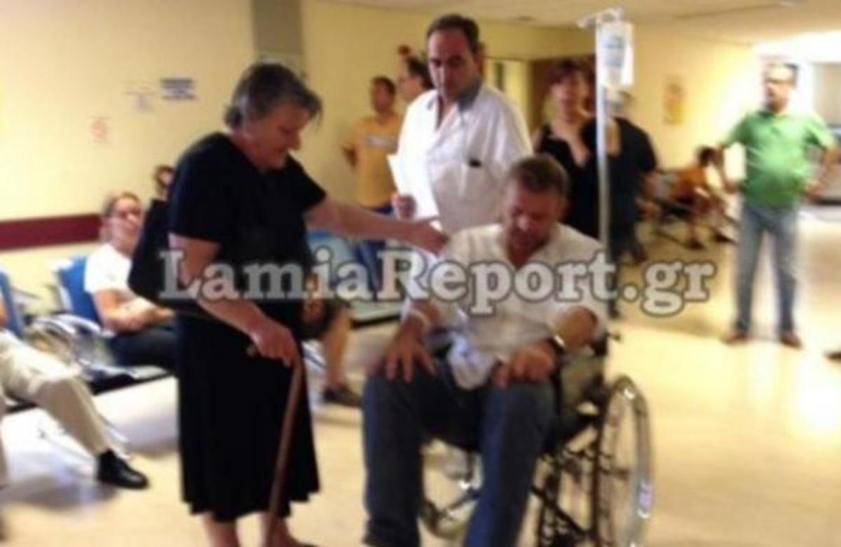 Α. Γκλέτσος: Εσπευσμένα στο νοσοκομείο.