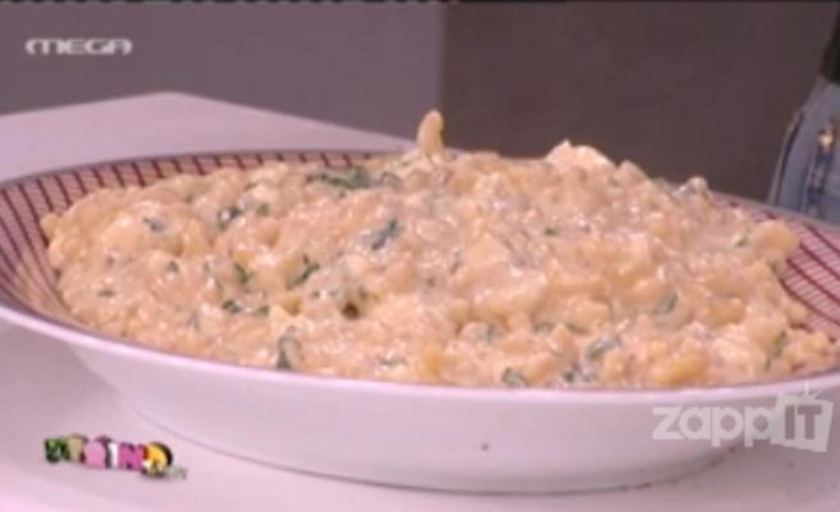 Οι καλύτερες τηλεοπτικές συνταγές-Μακαρόνια με φέτα