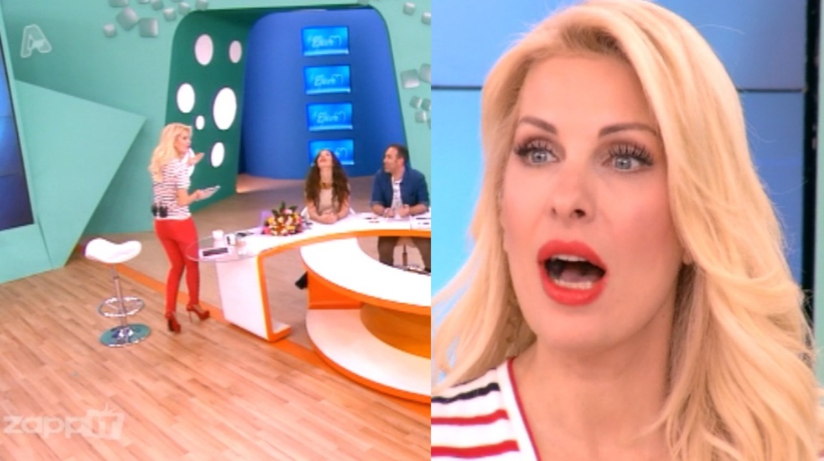 Η χαλαζόπτωση κατατρόμαξε την Μενεγάκη! Ζήτησε διαφημίσεις!