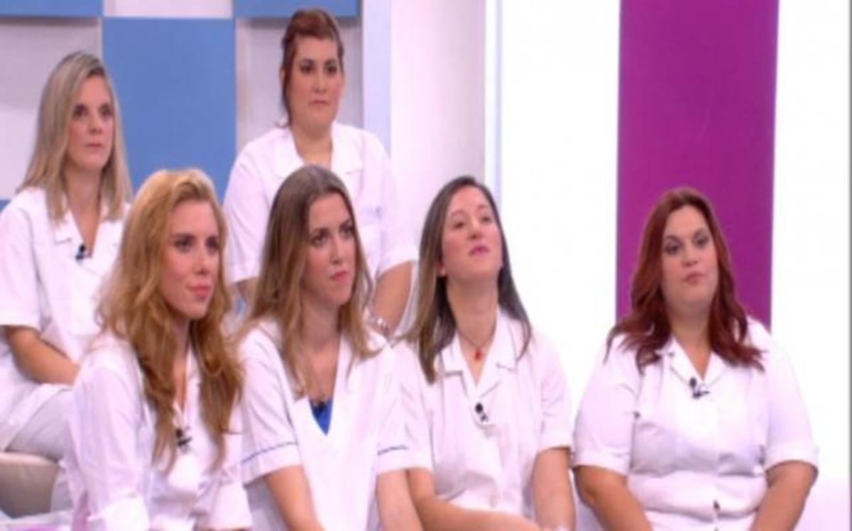 Τι συνέβη όταν έξι νοσηλεύτριες βρέθηκαν στο πλατό της Βίκυς Χατζηβασιλείου;
