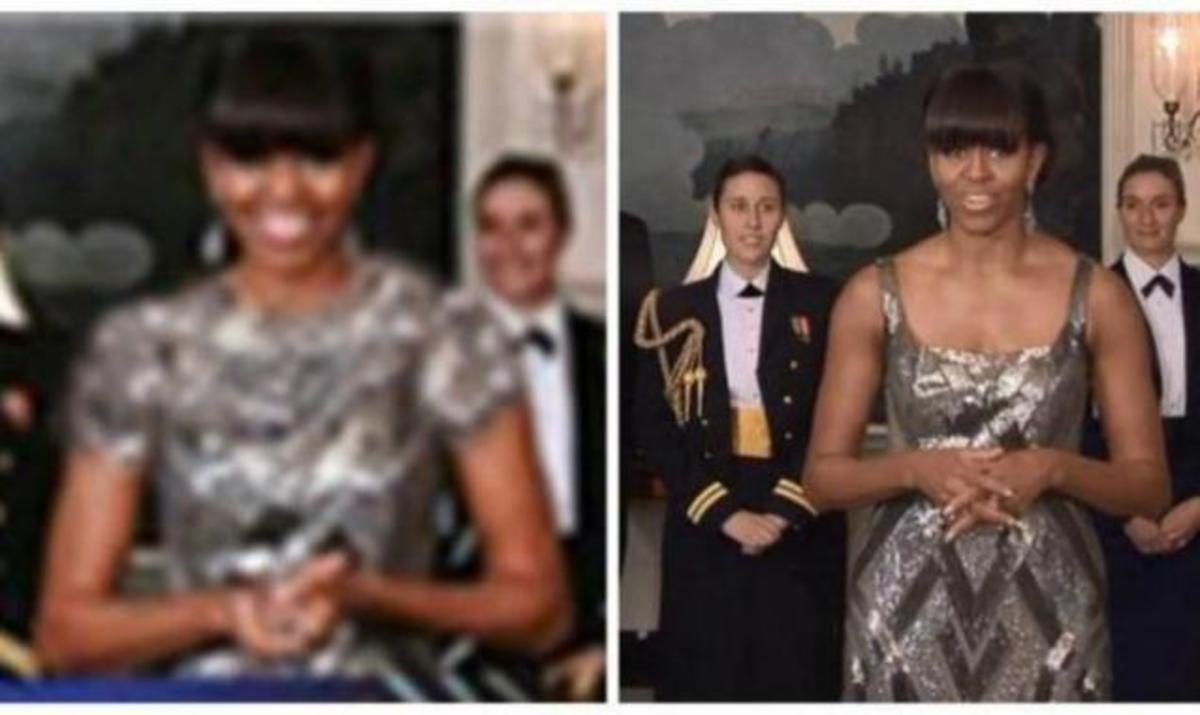 To Ιρανικό πρακτορείο ειδήσειων, “έντυσε” με photoshop την Μισέλ Ομπάμα!