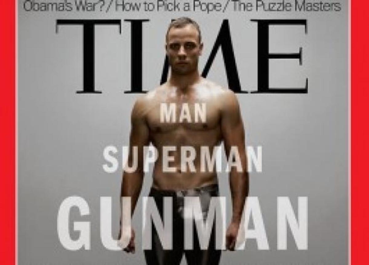 O Πιστόριους έγινε εξώφυλλο στο TIME