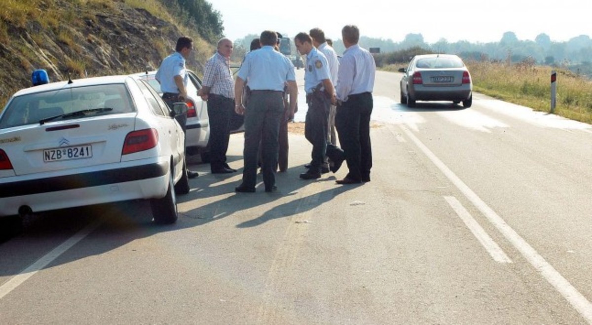 Καραμπόλα 4 λεωφορείων που μετέφεραν οπαδούς του ΠΑΟΚ στην εθνική οδό