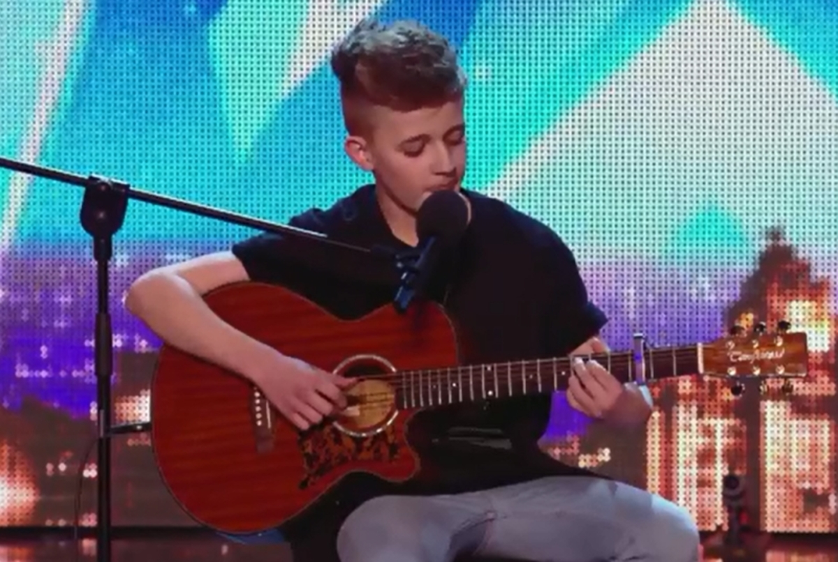 Ο 14χρονος που έκανε το κοινό να δακρύσει! (βίντεο)