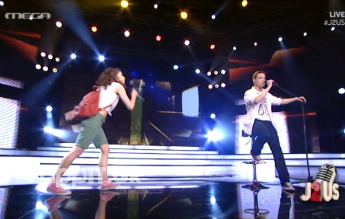 J2US: Η Αντιγόνη Ψυχράμη τραγούδησε ξανά… Με λένε Πόπη!