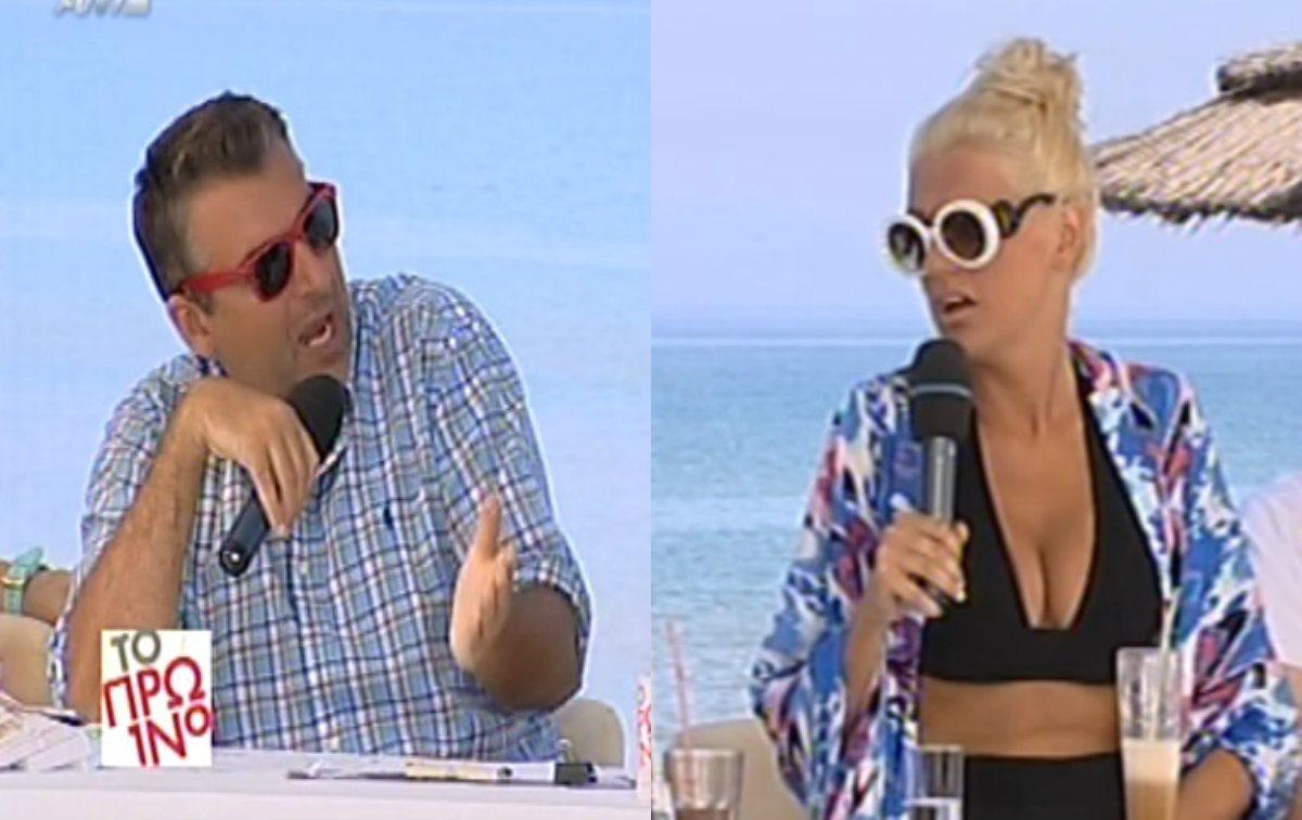 Έξω φρενών ο Γιώργος Λιάγκας με τη φράση της Σάσας Σταμάτη για την παιδεραστία και τα σκυλιά!