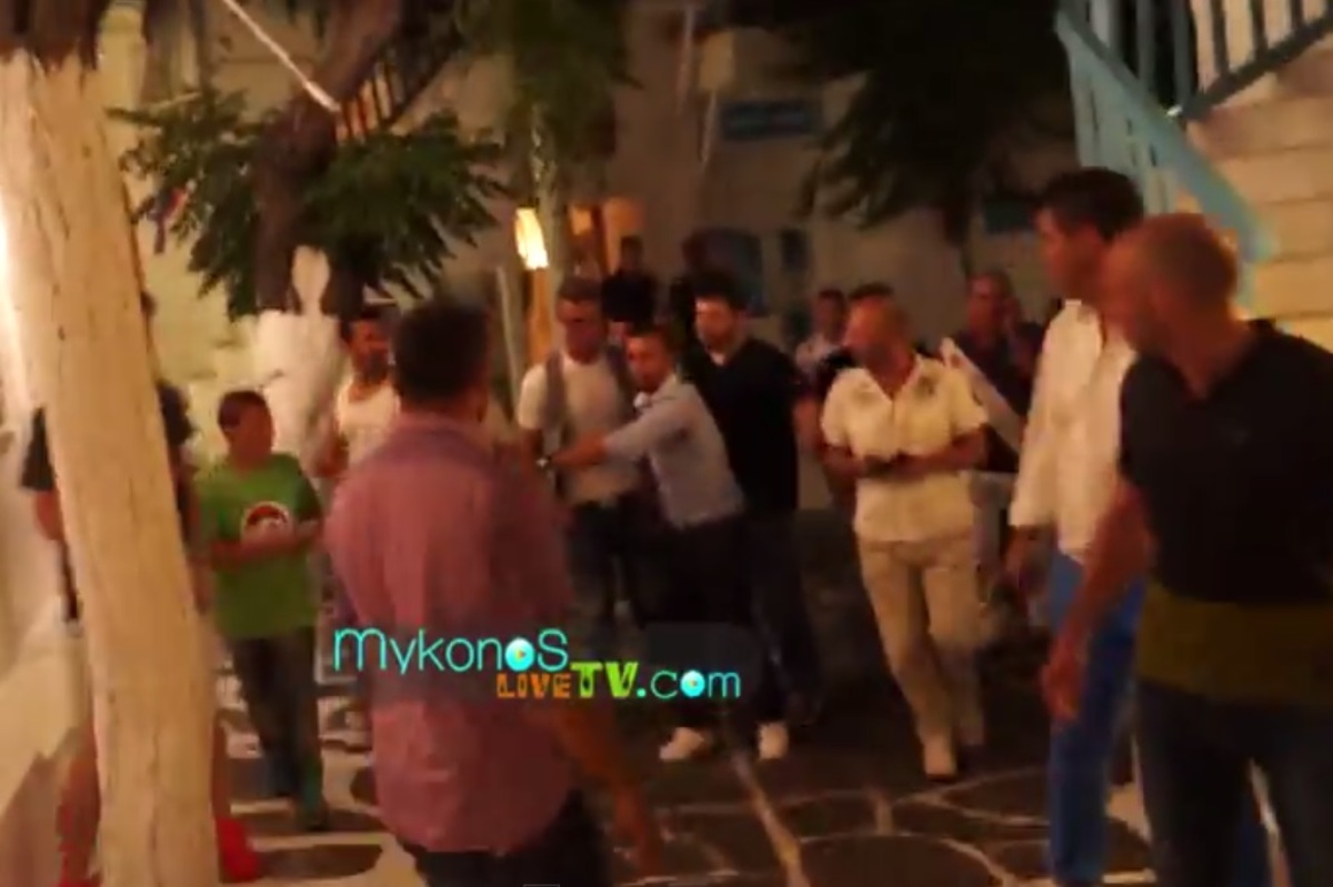 Χαμό έκανε ο Κριστιάνο Ρονάλντο στα Ματογιάννια της Μυκόνου!