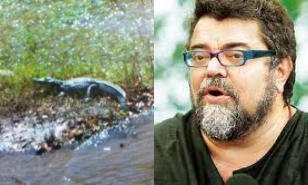 Ο Σταμάτης Κραουνάκης έγραψε ποίημα για τον κροκόδειλο του Ρεθύμνου!