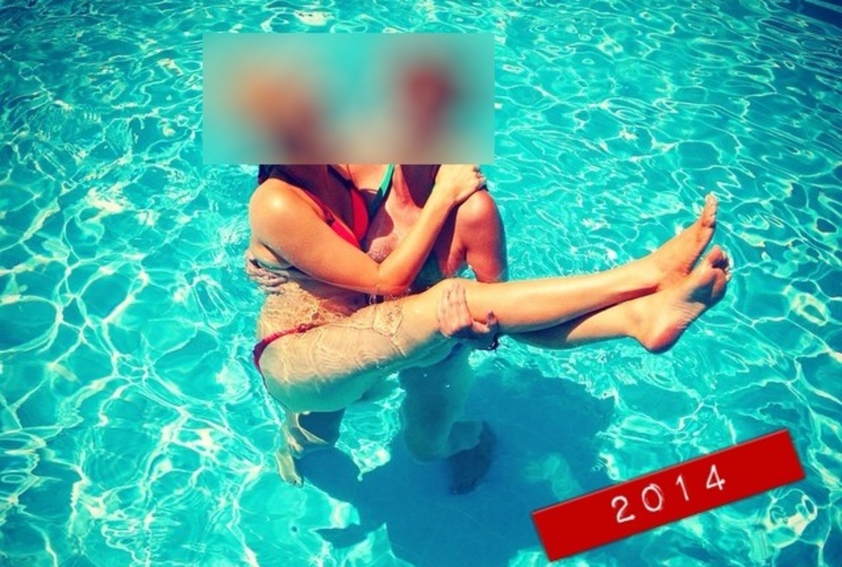 Ποια γνωστά μας κορίτσια κολυμπούν στην πισίνα;