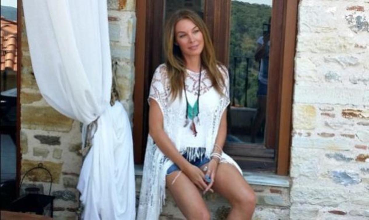 Ο μικρός επισκέπτης που ξάφνιασε την Τατιάνα Στεφανίδου