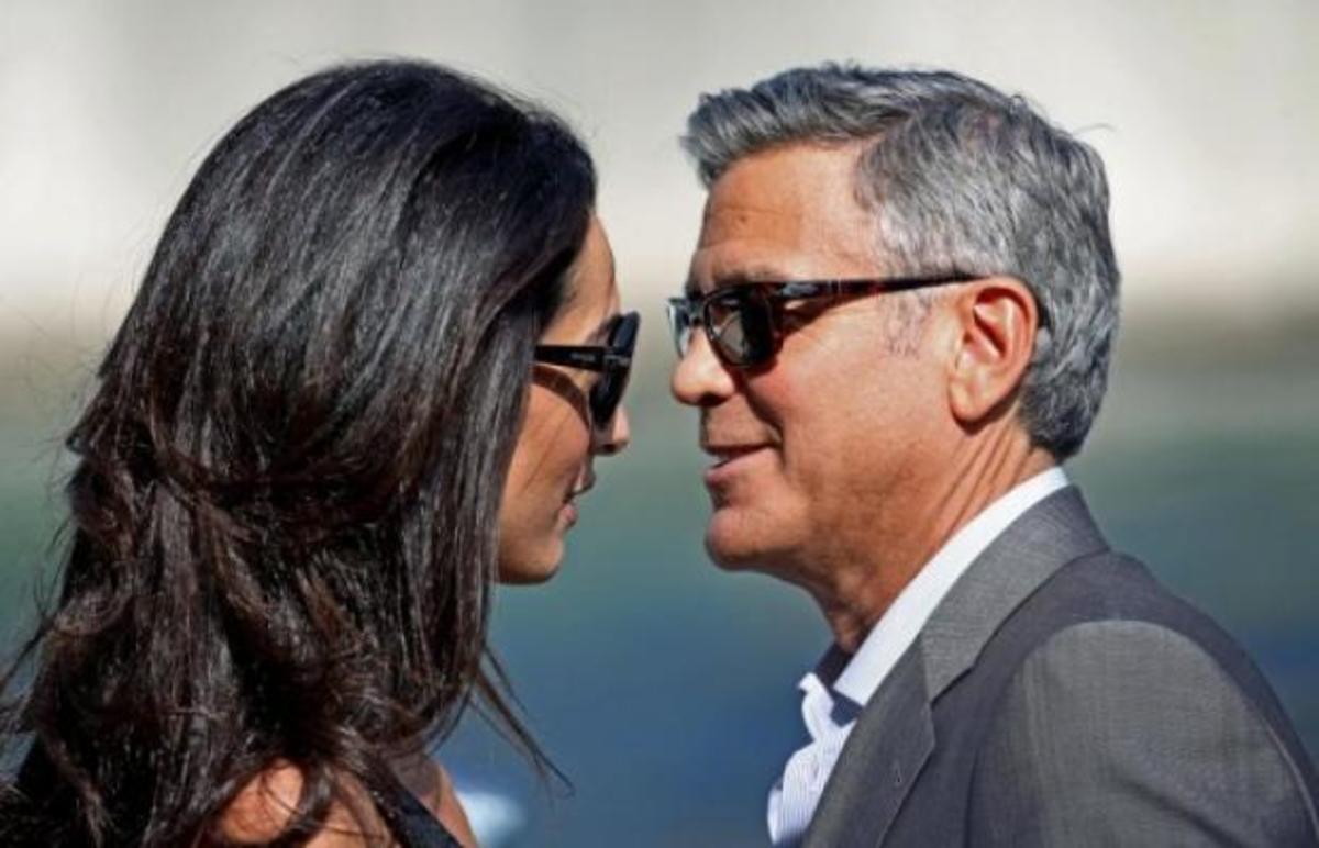 George Clooney: Στη Βενετία με τη μέλλουσα σύζυγο του