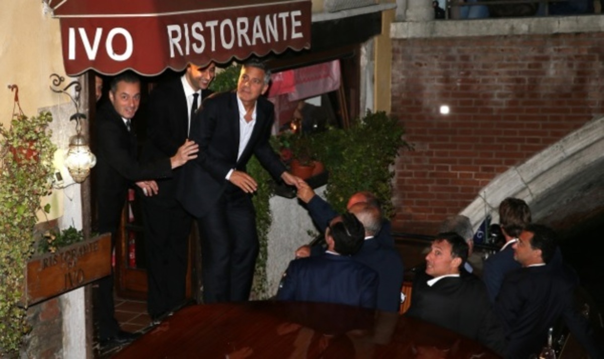 George Clooney: Το λαμπερό πάρτυ πριν το γάμο