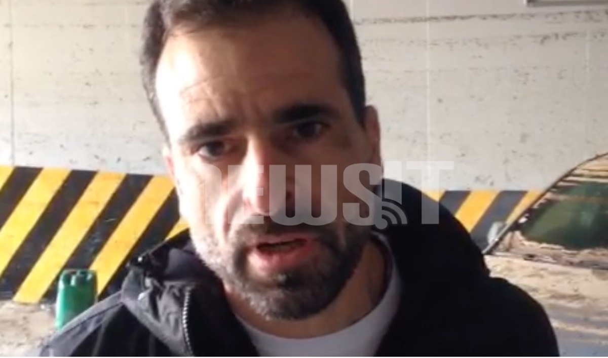 Αυτός είναι ο άνδρας που έσωσε τη γυναίκα που εγκλωβίστηκε στο πάρκινγκ του Βασιλόπουλου