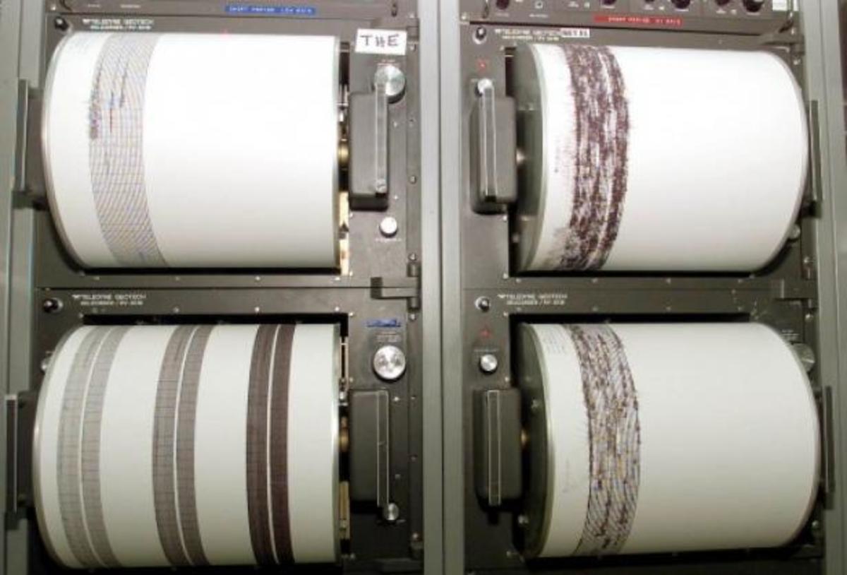 Δυο σεισμικές δονήσεις 5,1 ρίχτερ βόρεια της Χαλκίδας