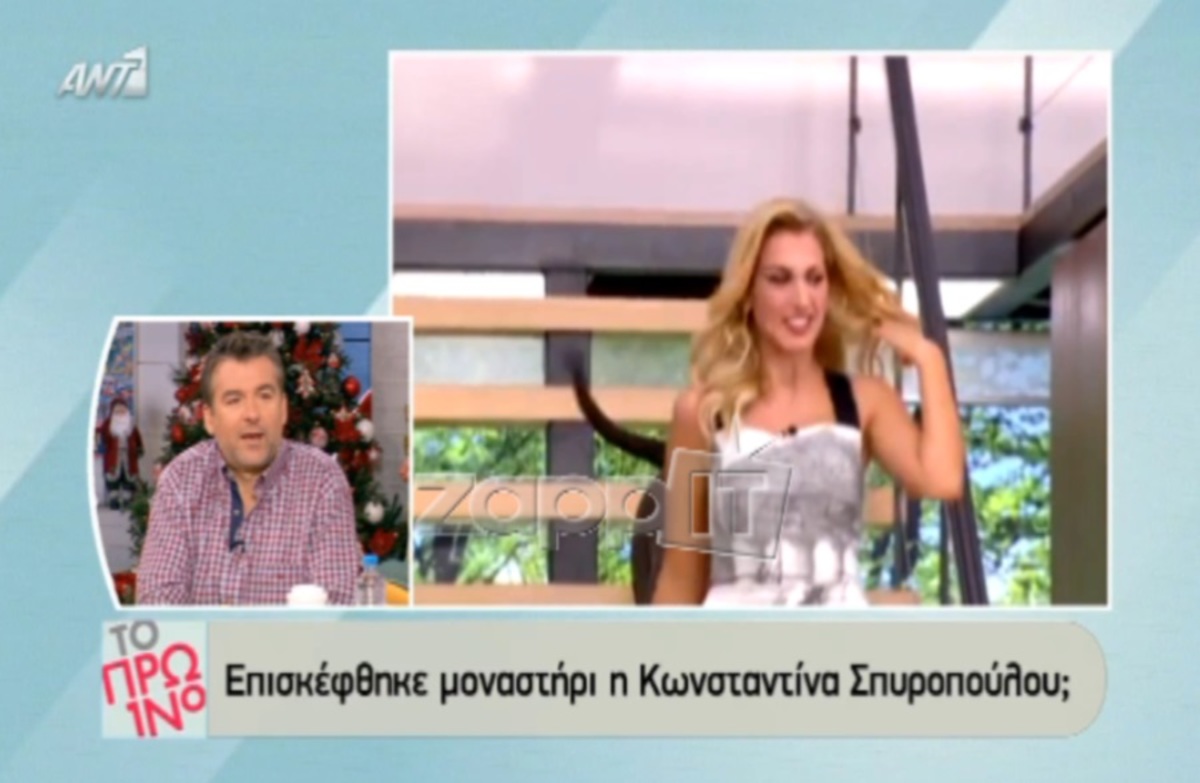 Γιώργος Λιάγκας: «Η Κωνσταντίνα Σπυροπούλου είναι το χαϊδεμένο παιδί του Alpha»