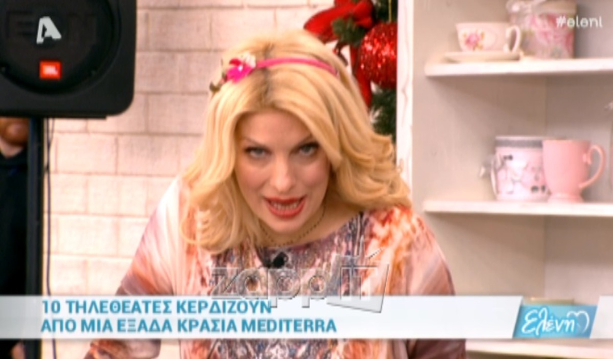 Τα νεύρα της Ελένης Μενεγάκη με την αρχισυντάκτριά της