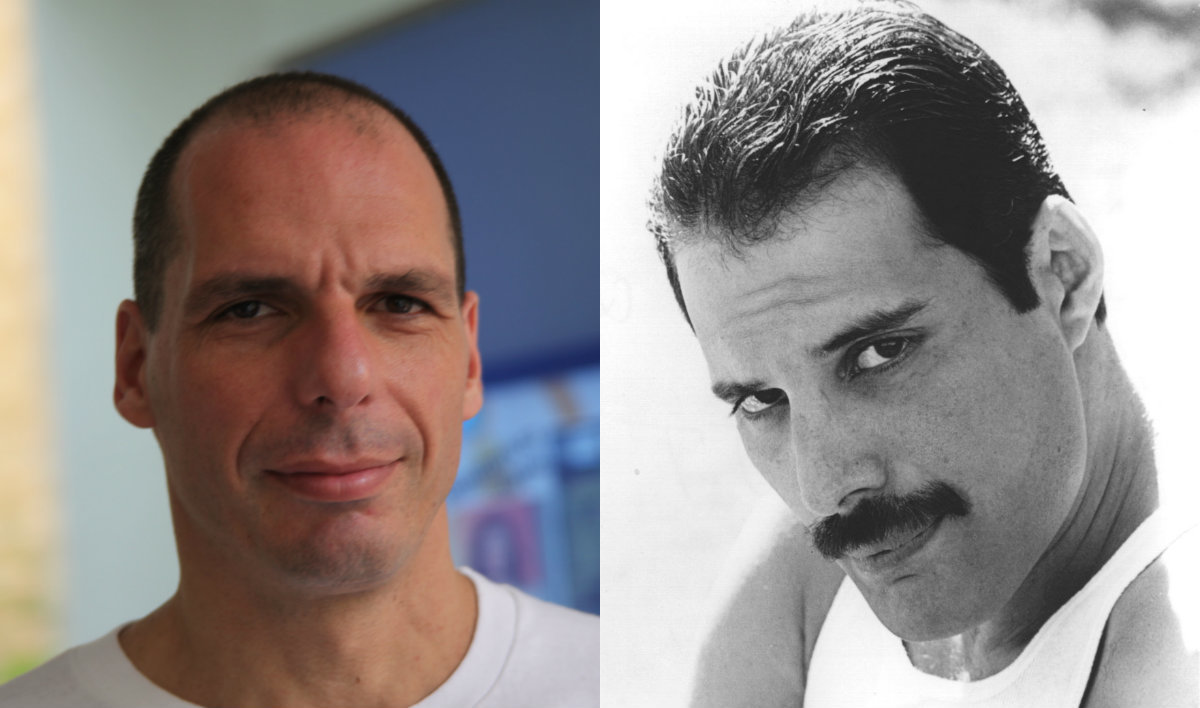 Παρομοίασε τον Γιάνη Βαρουφάκη με τον Freddie Mercury και τη Γωγώ Μαστροκώστα