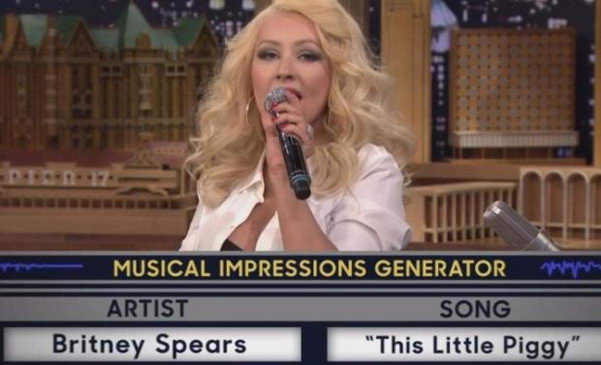 Ξεκαρδιστικό: Η Christina Aguilera μιμείται την Britney Spears