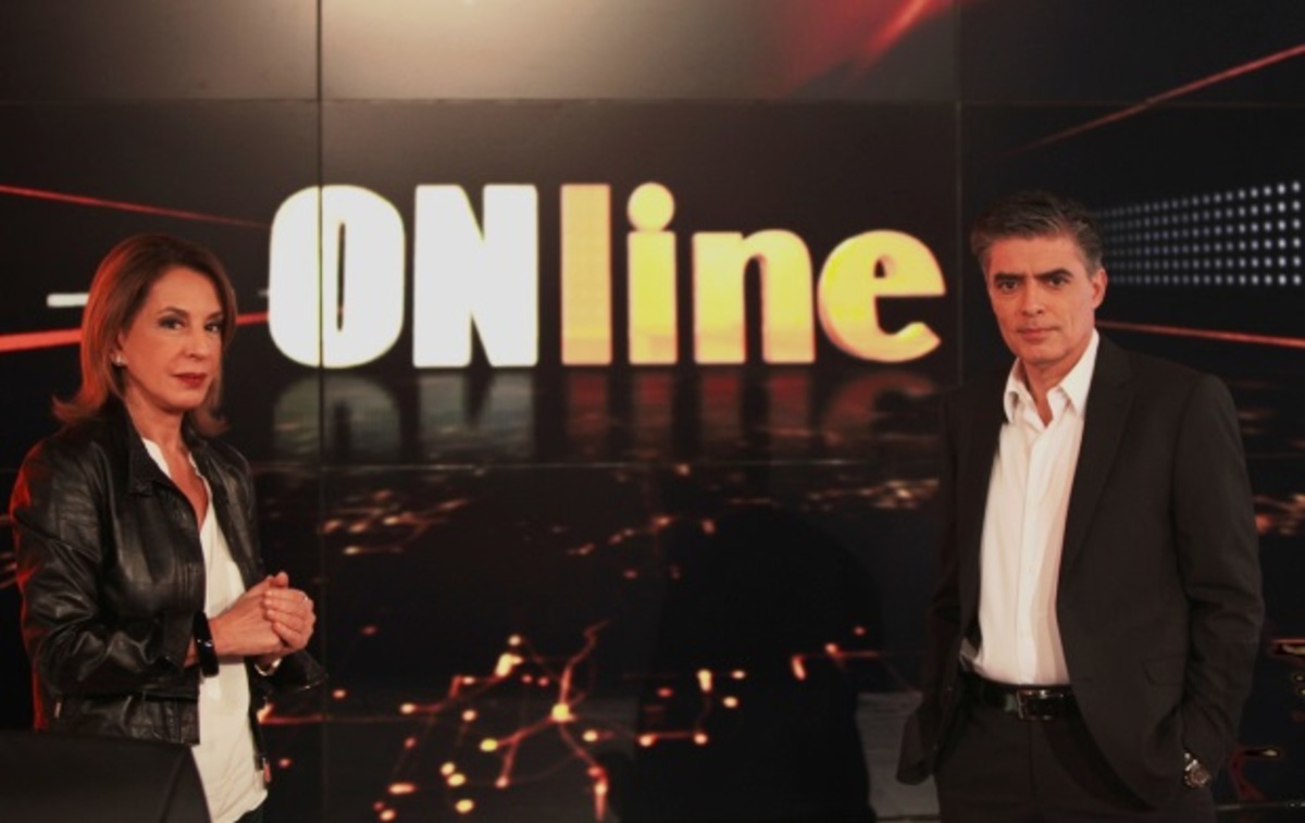 ONline: Φωτογραφίες από το εντυπωσιακό πλατό Τρέμη – Ευαγγελάτου