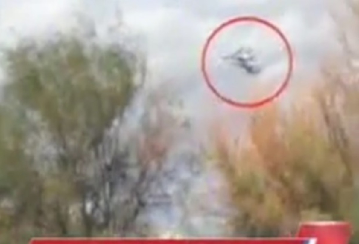 Dropped: Κόβει την ανάσα η στιγμή της σύγκρουσης των δύο ελικοπτέρων