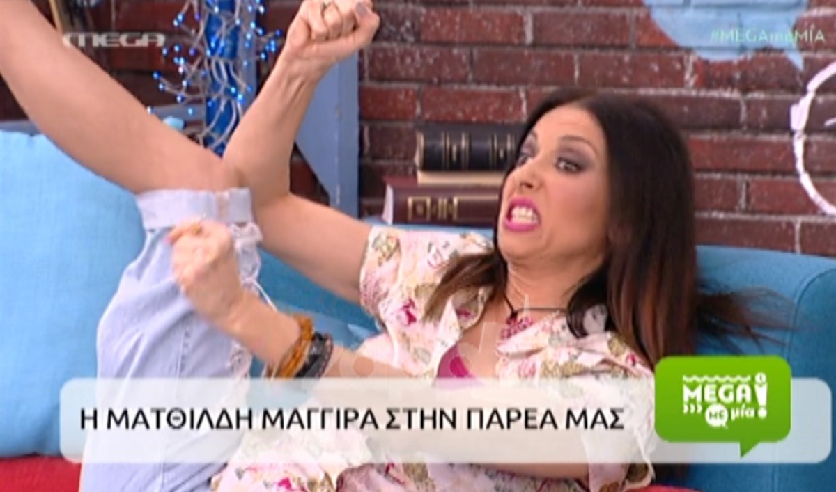 Ματθίλδη Μαγγίρα: Η ξεκαρδιστική ιστορία με το ατίθασο άλογο στην Αμερική