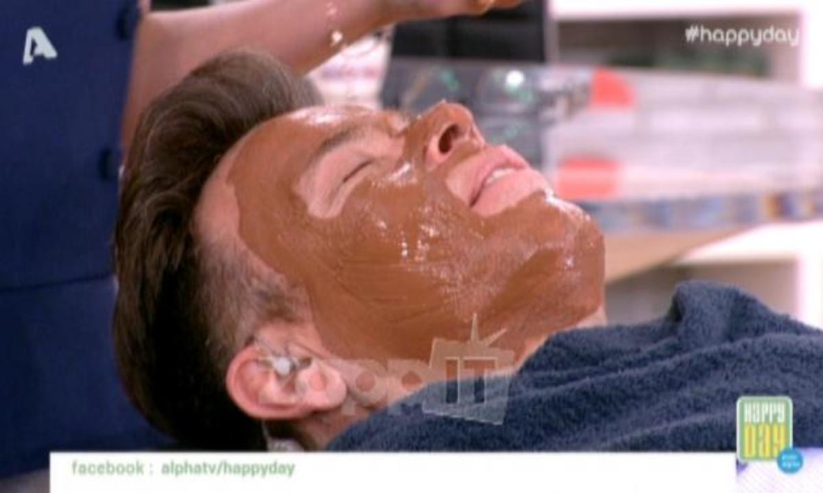 Έπαθε αλλεργία ο Παπανώτας από τη μάσκα ομορφιάς!