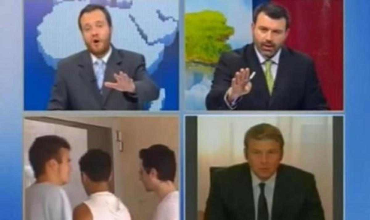 Έξω φρενών ο Απόστολος Γκλέτσος κατά τη διάρκεια δελτίου ειδήσεων!