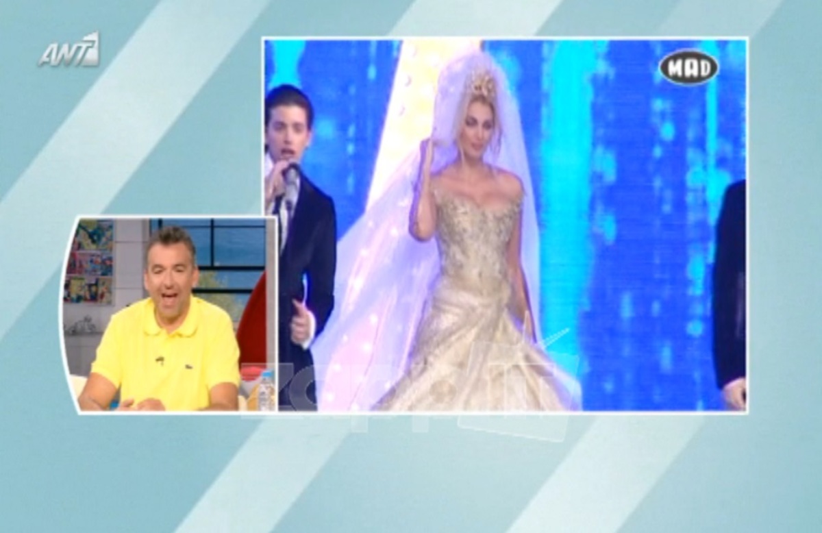 Ιδέα της Σάσας Σταμάτη να ντυθεί «βασίλισσα» η Κωνσταντίνα Σπυροπούλου στα Madwalk!
