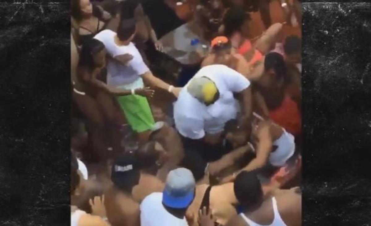 Απίστευτο ξύλο στο pool party του Ludacris!