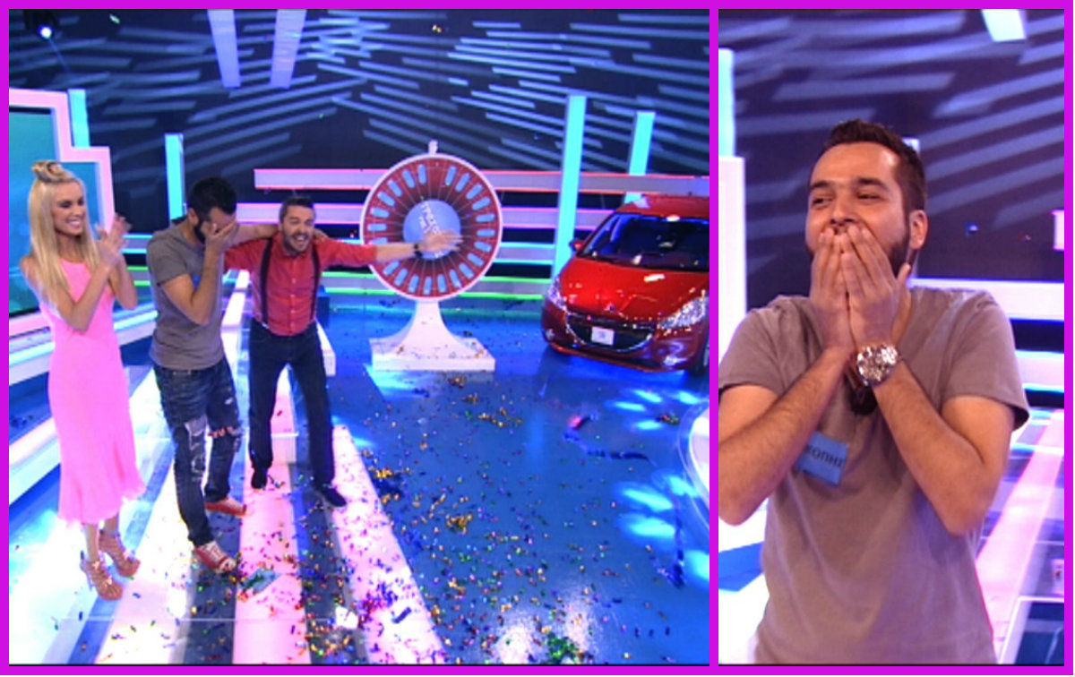 Τροχός της Τύχης: Βρήκε τη λύση με τρία μόλις γράμματα και κέρδισε το αυτοκίνητο!