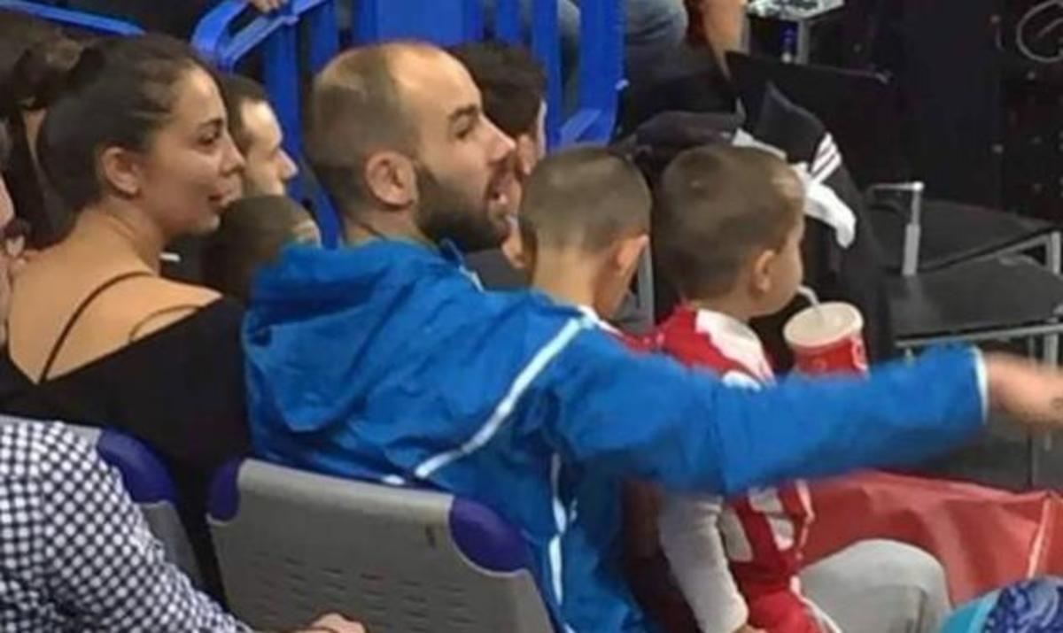 Το φιλί του Σπανούλη στη Χοψονίδου