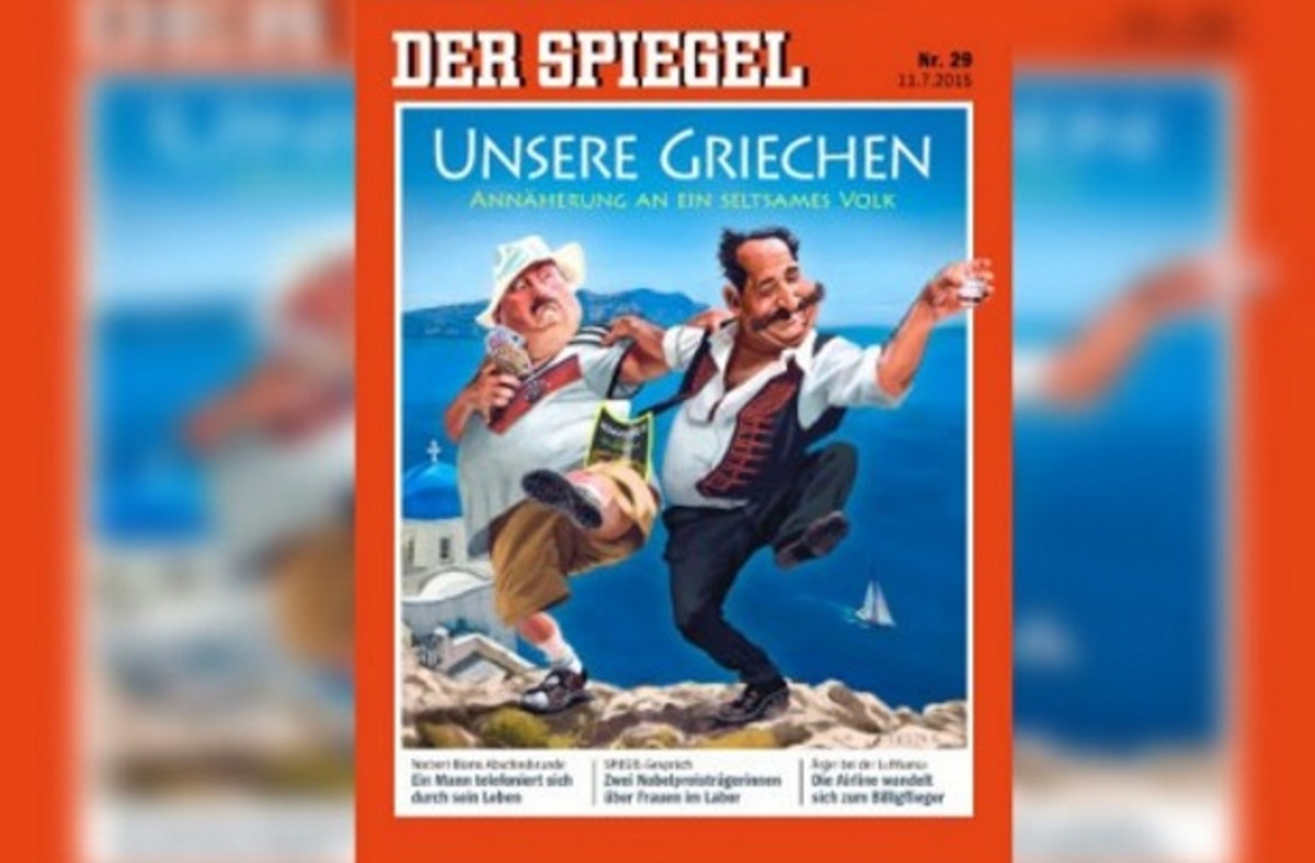 Spiegel: Ο τουρίστας με την κάλτσα και το πέδιλο κι ο Έλληνας με το μουστάκι και ένα ποτήρι ούζο