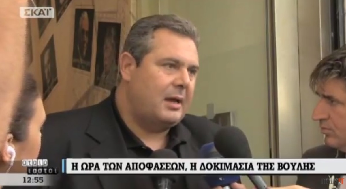 Πάνος Καμμένος: Κατέθεσε στην ΕΣΗΕΑ την έκθεση με τα ποσά του ΚΕΕΛΠΝΟ προς ΜΜΕ