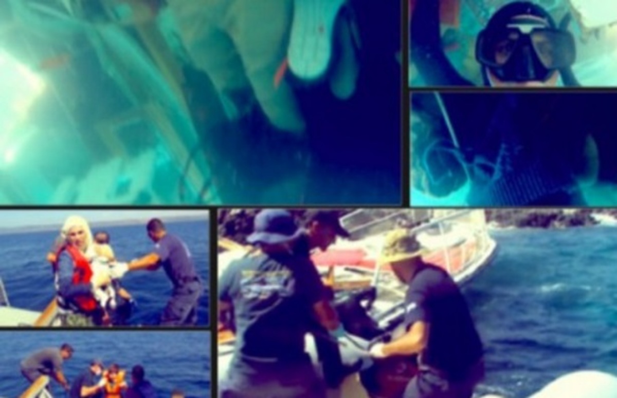 Ανατριχιαστικό βίντεο με νεκρούς μετανάστες στο βυθό του Αιγαίου!