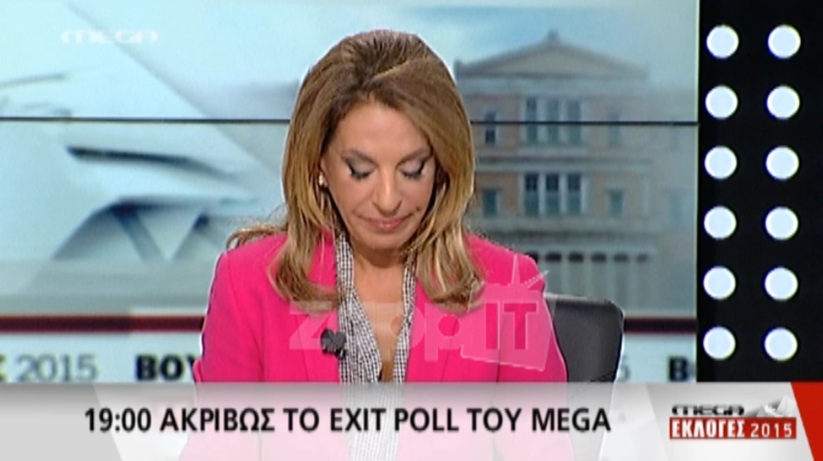 Εκλογές 2015: Χτύπησε το τηλέφωνο της Όλγας Τρέμη στον αέρα και…