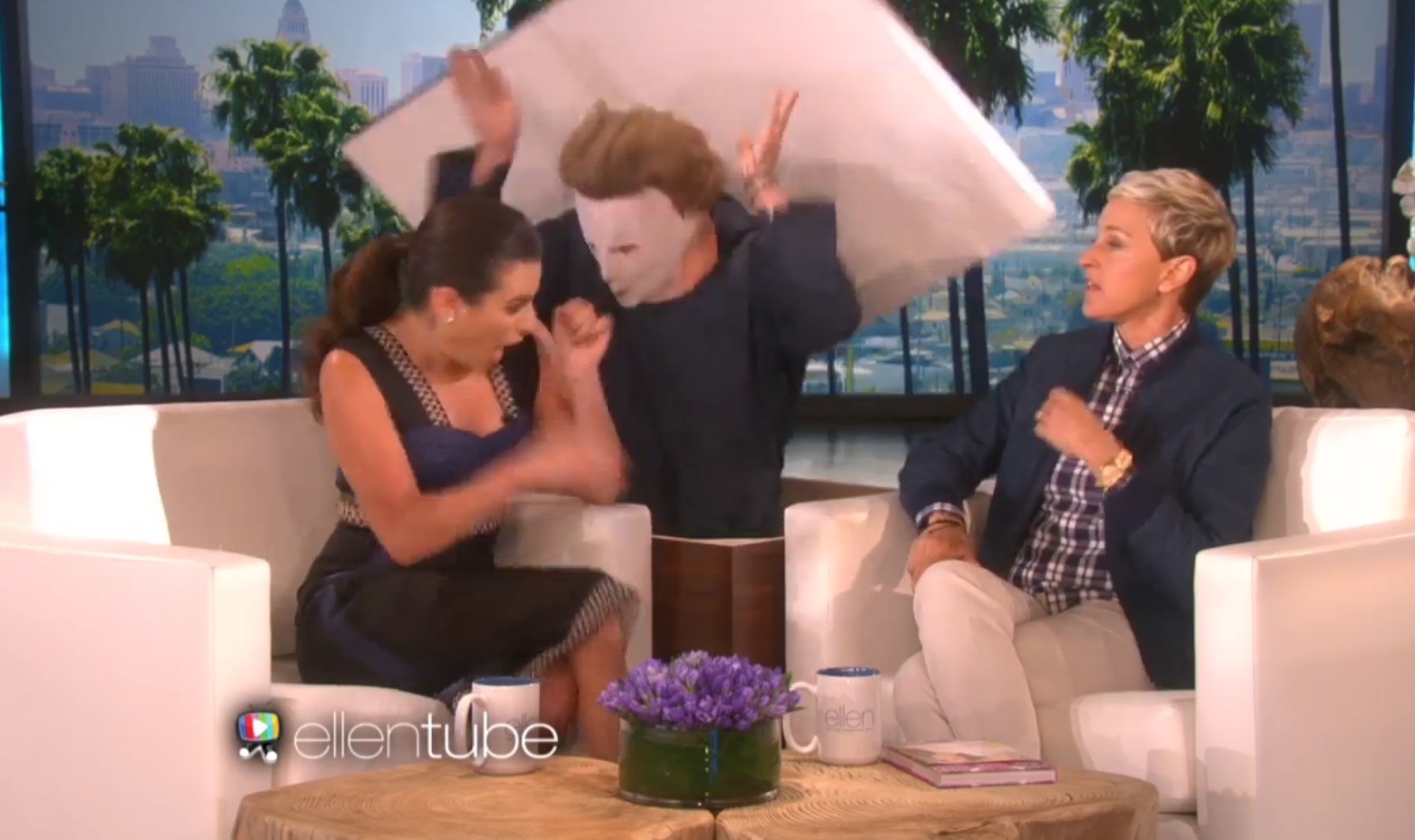 «Τα χρειάστηκε» η Lea Michele στην εκπομπή της DeGeneres!