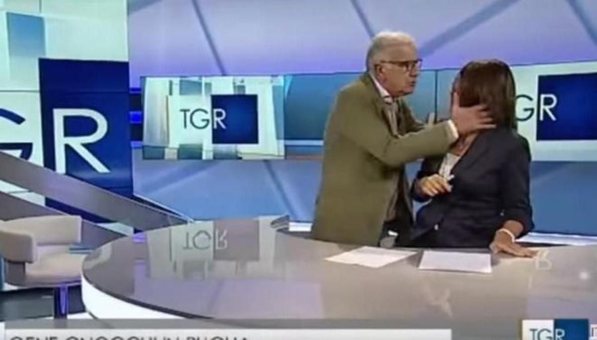 Γνωστός ηθοποιός άρπαξε και φίλησε την παρουσιάστρια την ώρα που μιλούσαν!