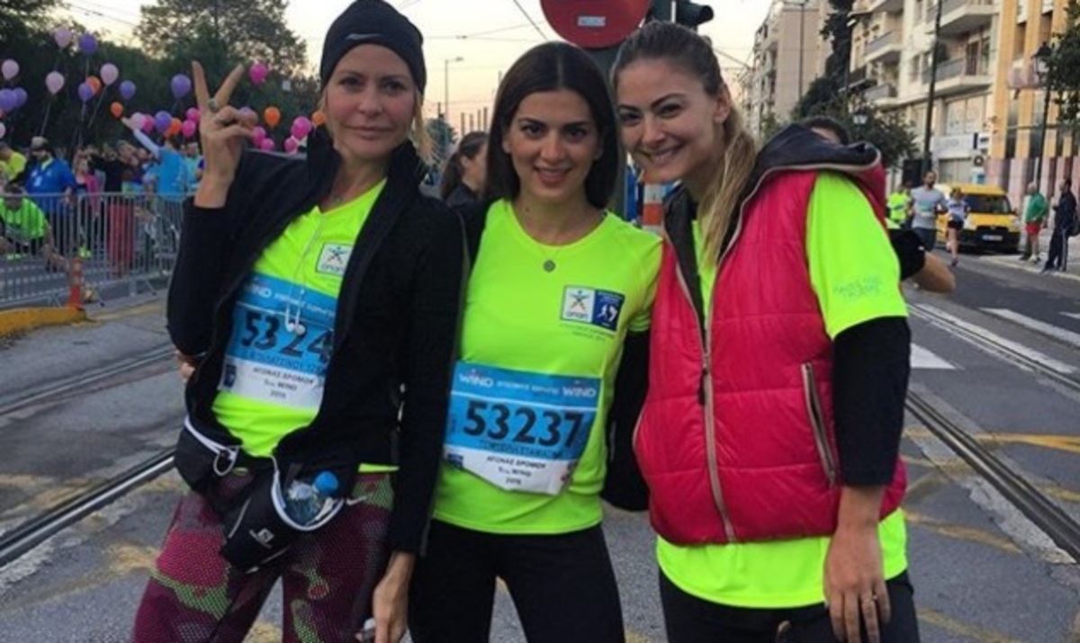 Η showbiz τρέχει στον Μαραθώνιο