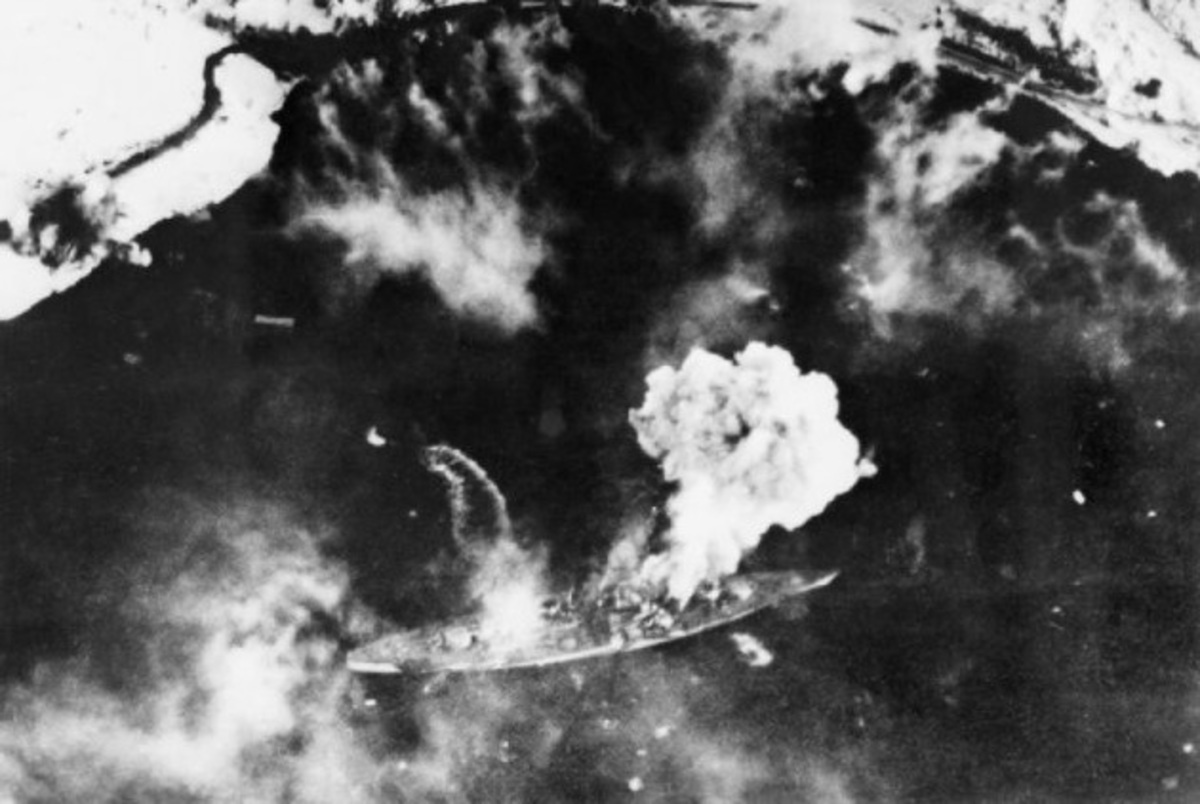 Αυτη ειναι η στιγμή που η RAF βύθισε το “Κτήνος” των Ναζί