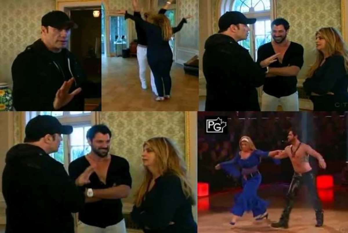 Ο John Travolta δάσκαλος της Kirstie Alley στο Αμερικανικό “Dancing”