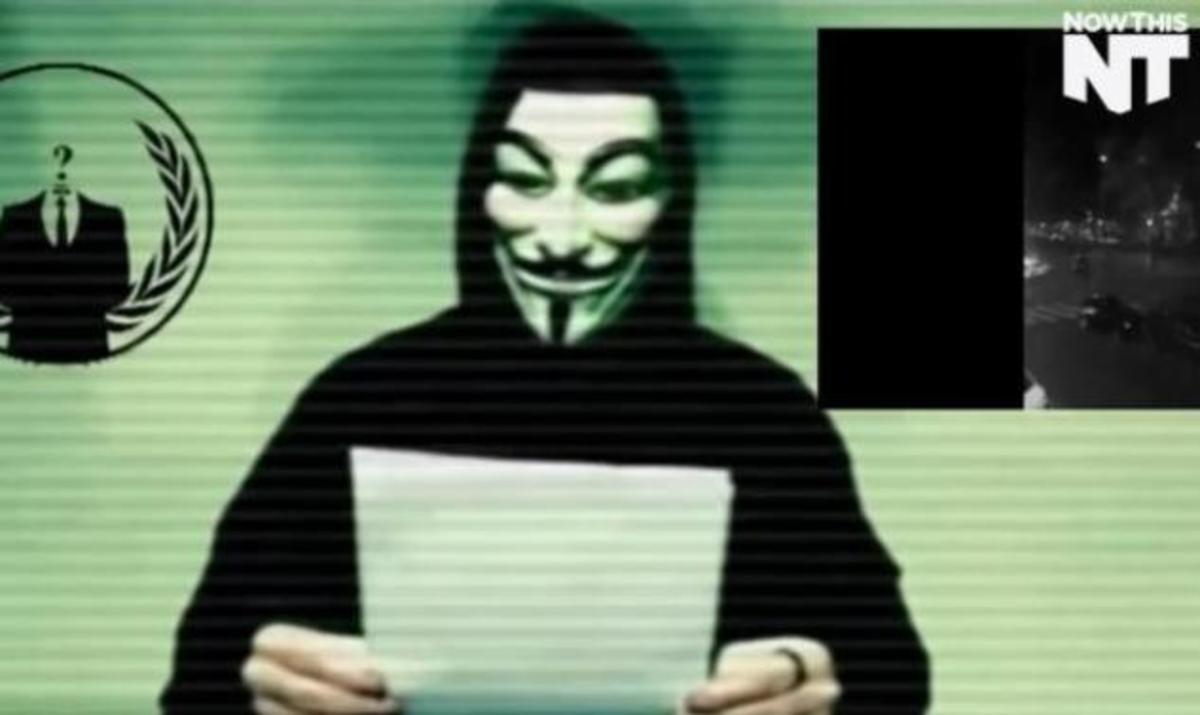 Anonymous: Αποκαλύπτουν πού θα “χτυπήσουν” σήμερα οι τρομοκράτες
